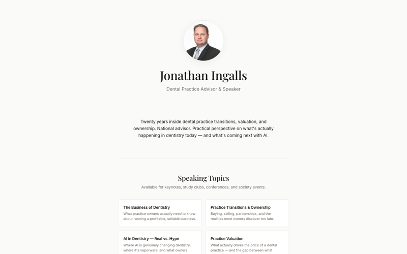 The Practice Expert — live site